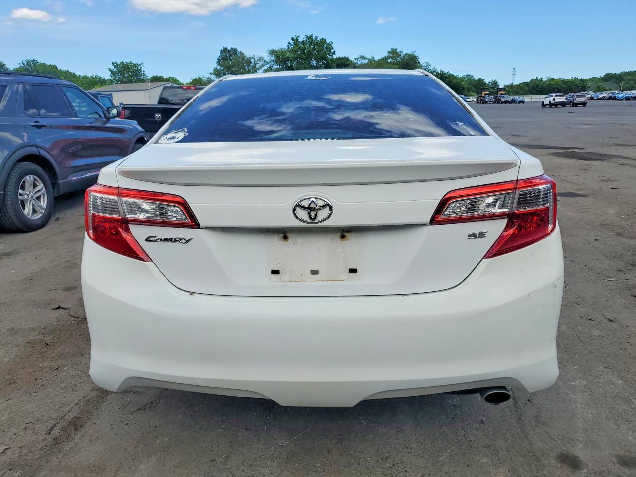2012 Toyota Camry Se White vin: 4T1BF1FK8CU193965