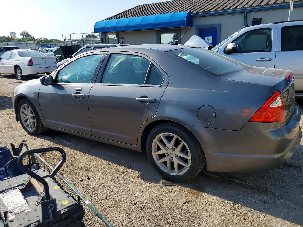 2012 Ford Fusion Sel Gray vin: 3FAHP0JA4CR421879