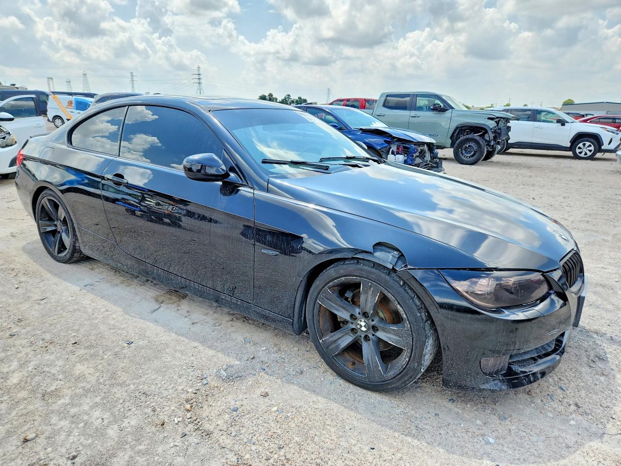 2011 Bmw 328 I Black vin: WBAKE3C50BE557478