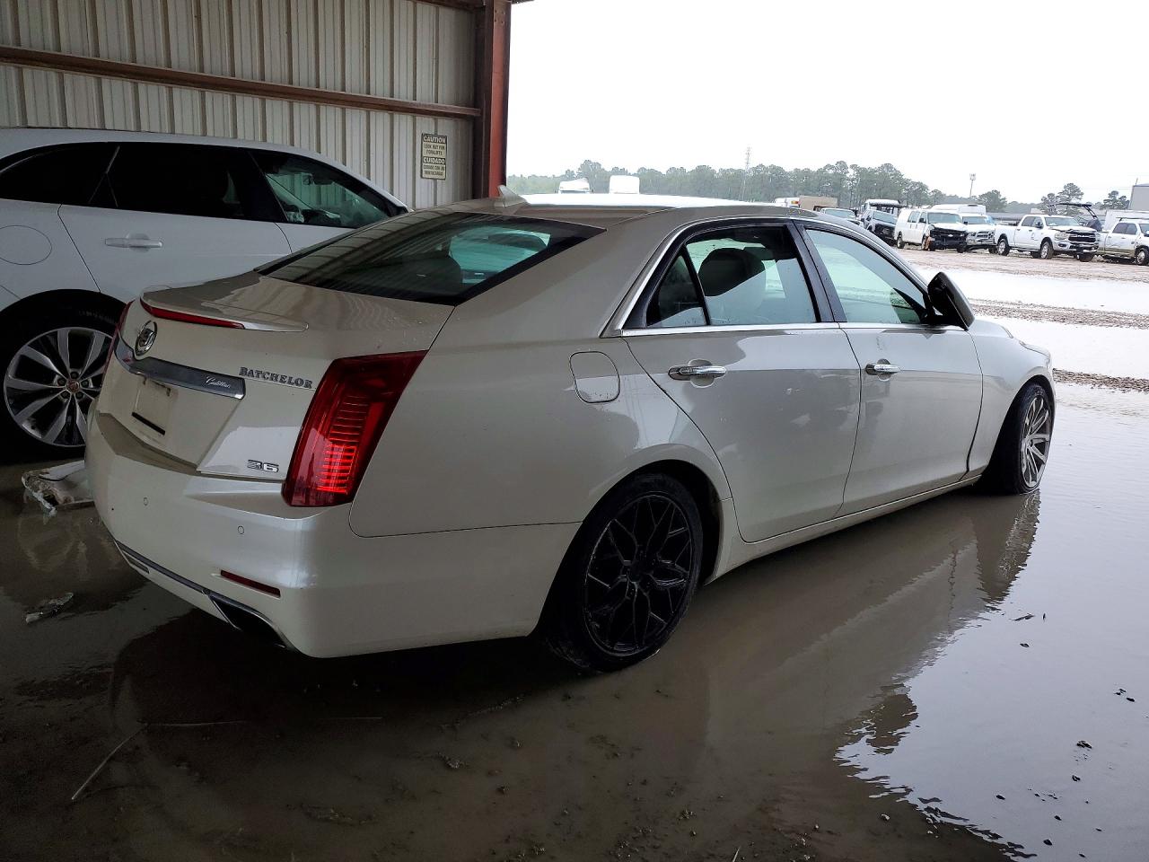 2014 Cadillac Cts Luxury Collection Beige vin: 1G6AR5S38E0134036