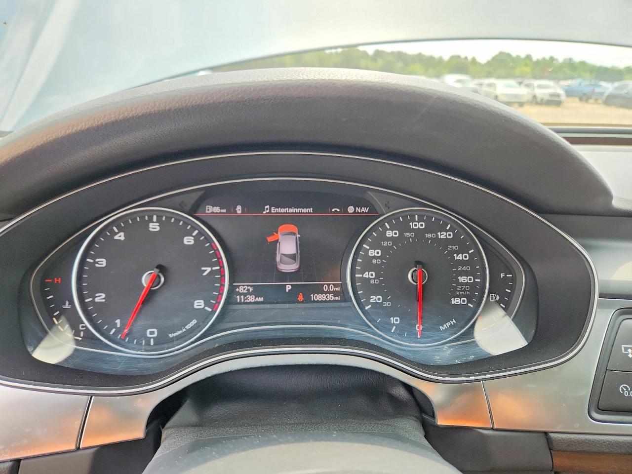 2012 Audi A7 Prestige Silver vin: WAUSGAFC8CN002241