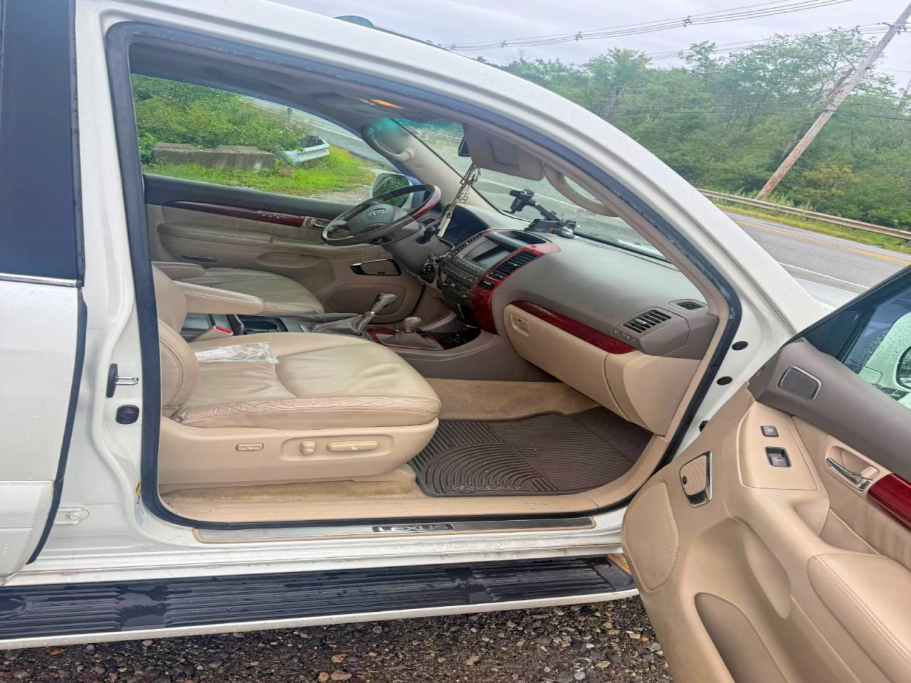 2009 Lexus Gx 470 White vin: JTJBT20X490178397