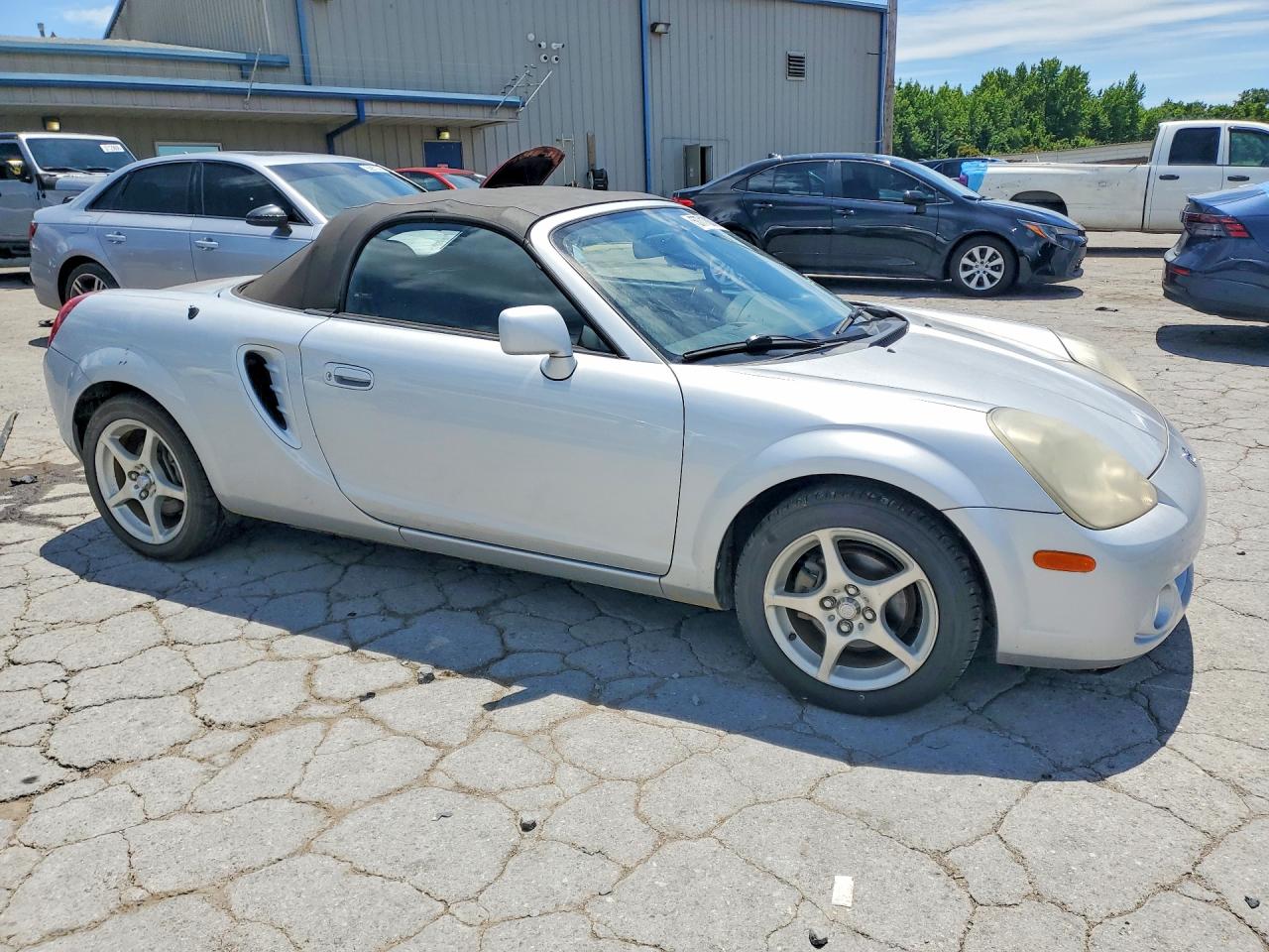 2003 Toyota Mr2 Spyder Silver vin: JTDFR320530064392