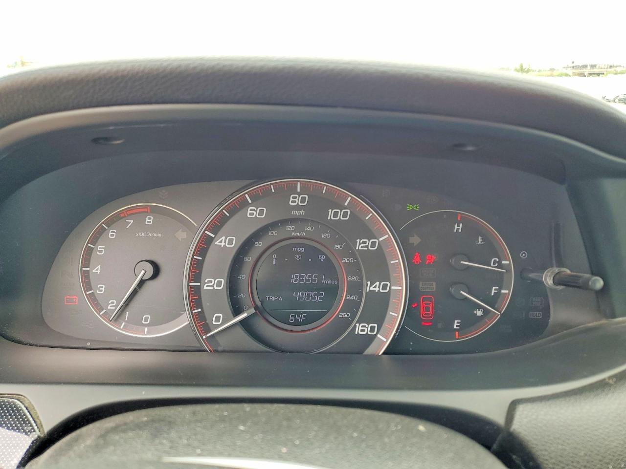2014 Honda Accord Sport Серый vin: 1HGCR2E51EA230359
