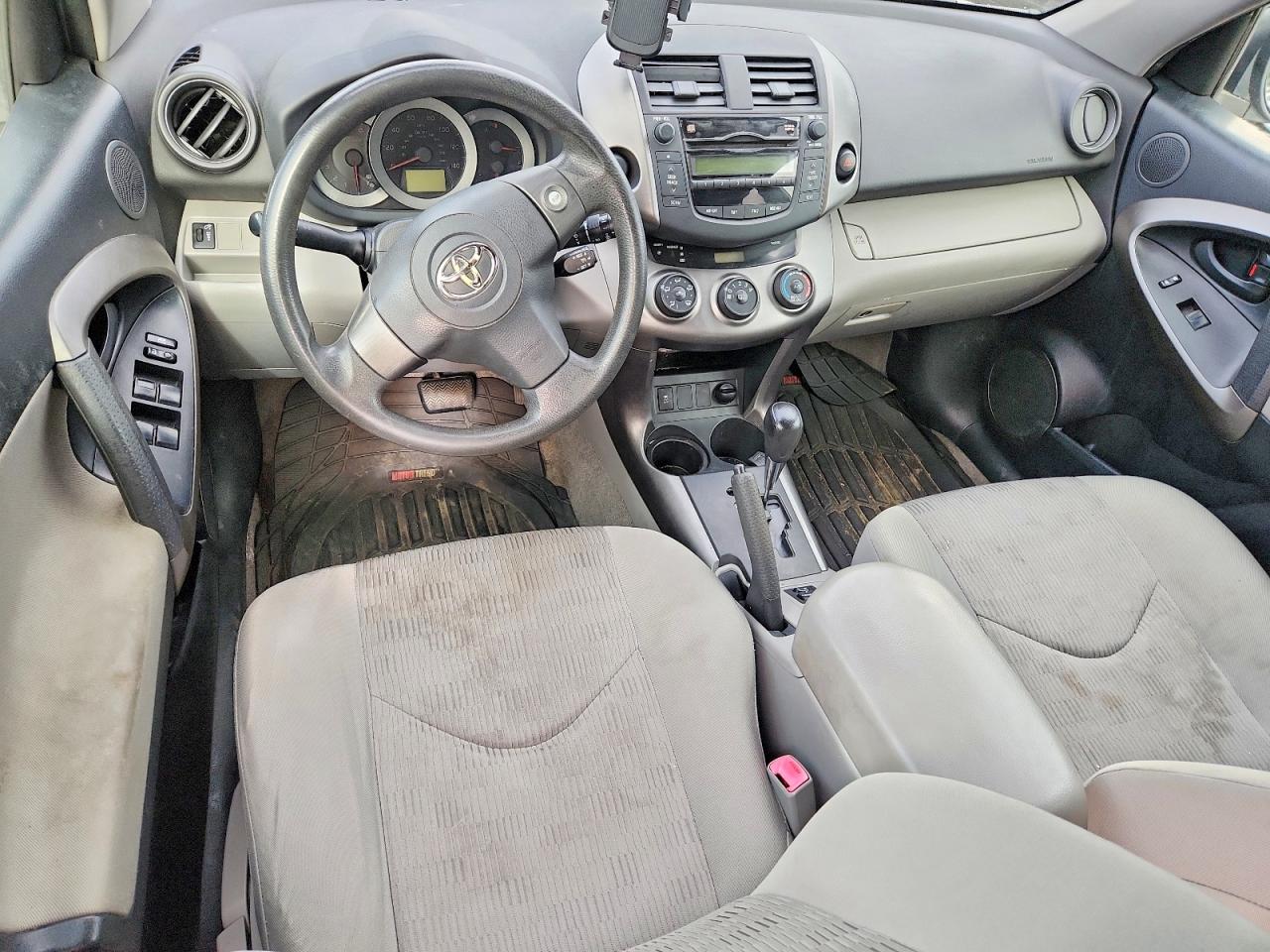 2010 Toyota Rav4 Base Silver vin: JTMZF4DV8AD026777