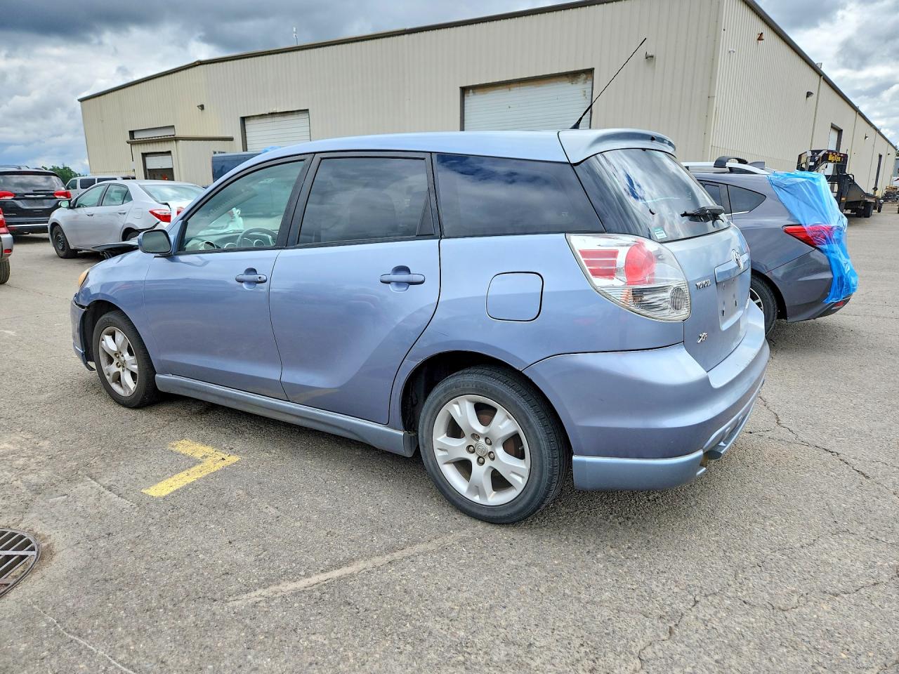 2008 Toyota Corolla Matrix Xr Blue vin: 2T1KR32EX8C687207