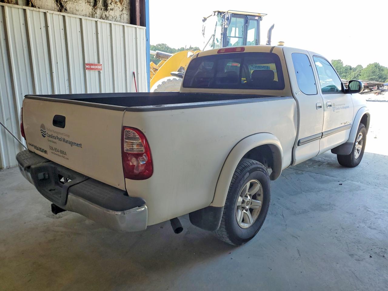 2006 Toyota Tundra Sr5 White vin: 5TBRU34176S472405