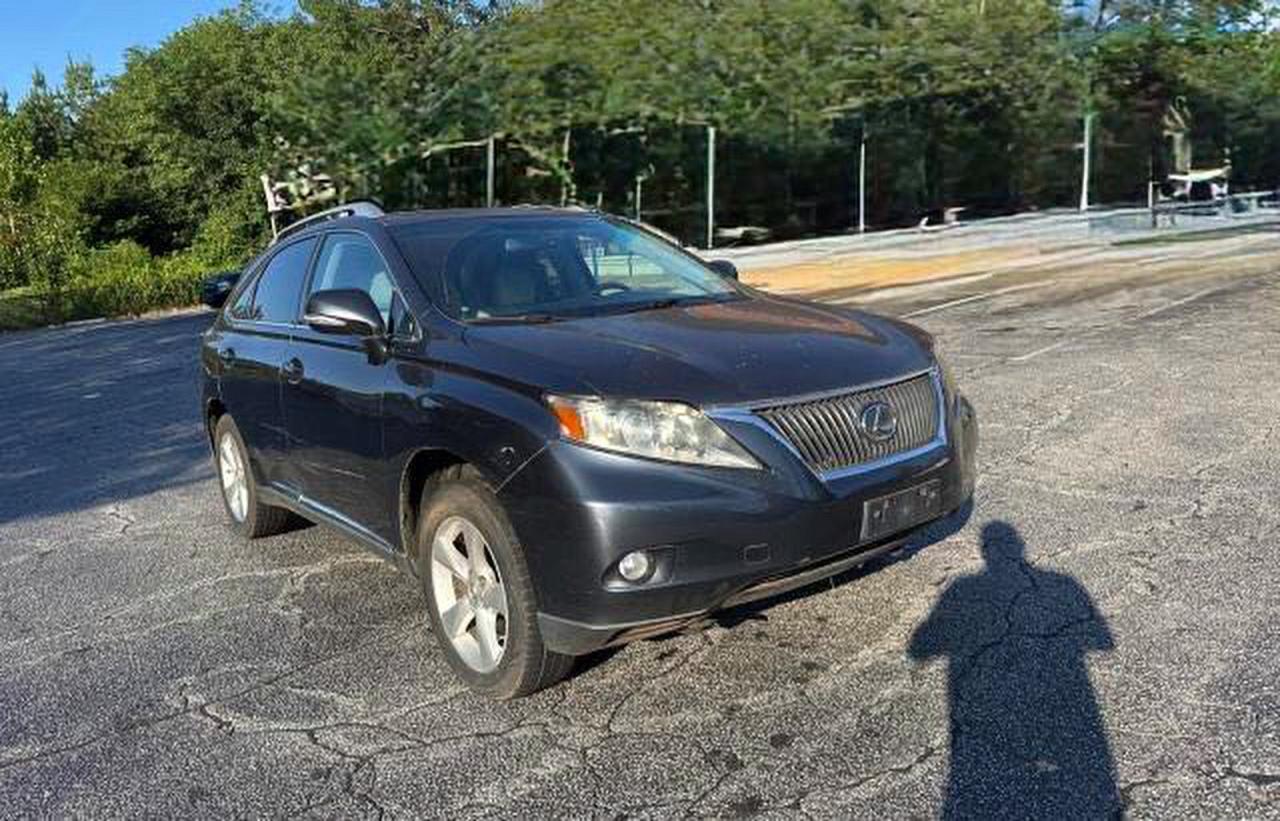 2010 Lexus Rx 350 Серый vin: 2T2BK1BA4AC020690