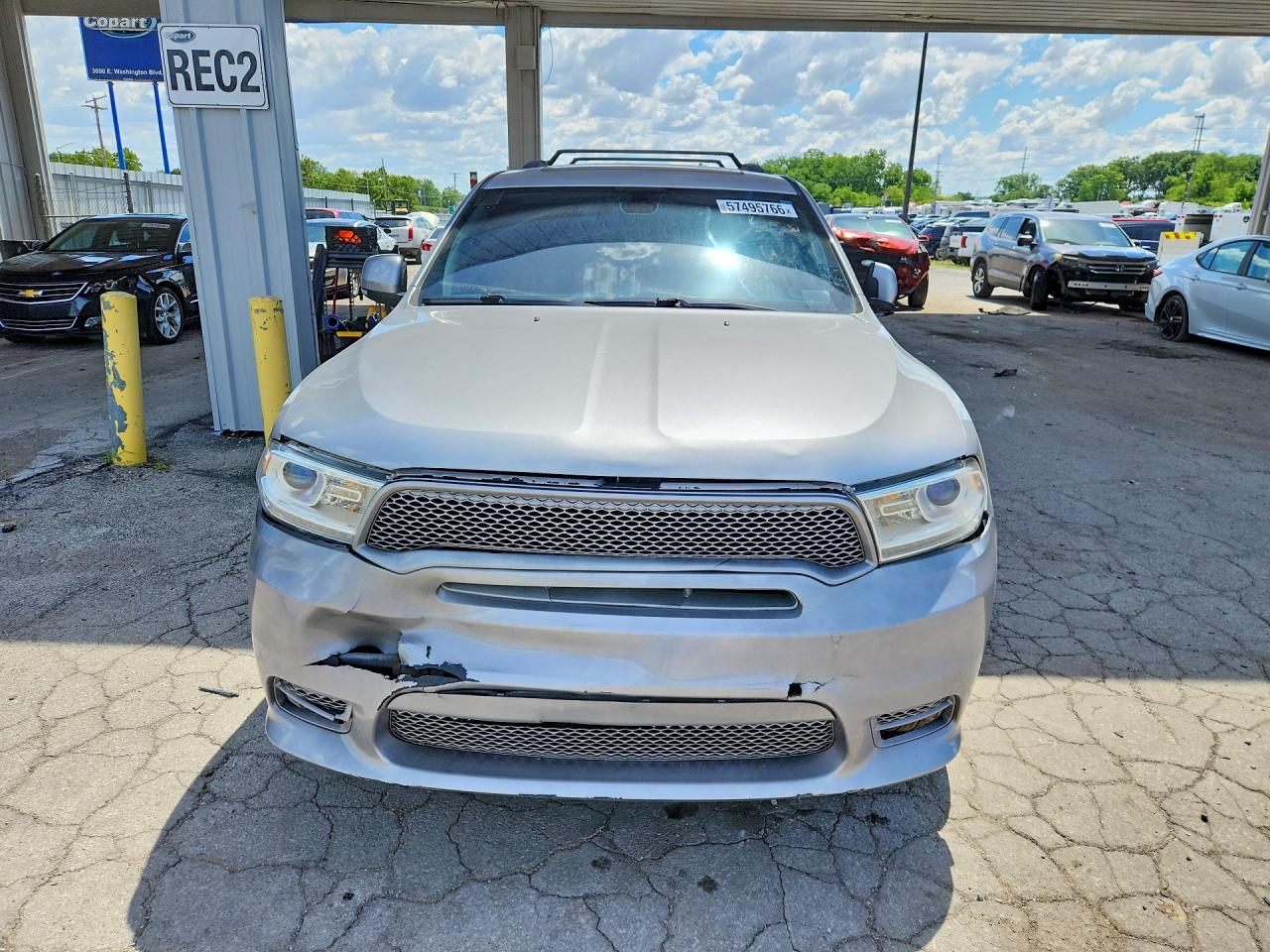 2014 Dodge Durango Limited Silver vin: 1C4SDHDT3EC411172