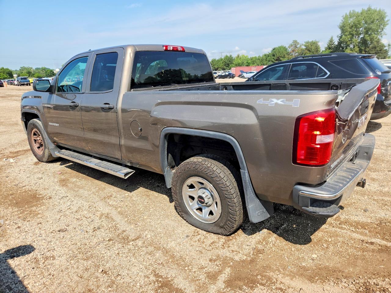 2015 Gmc Sierra K1500 Brown vin: 1GTV2TEC6FZ216301