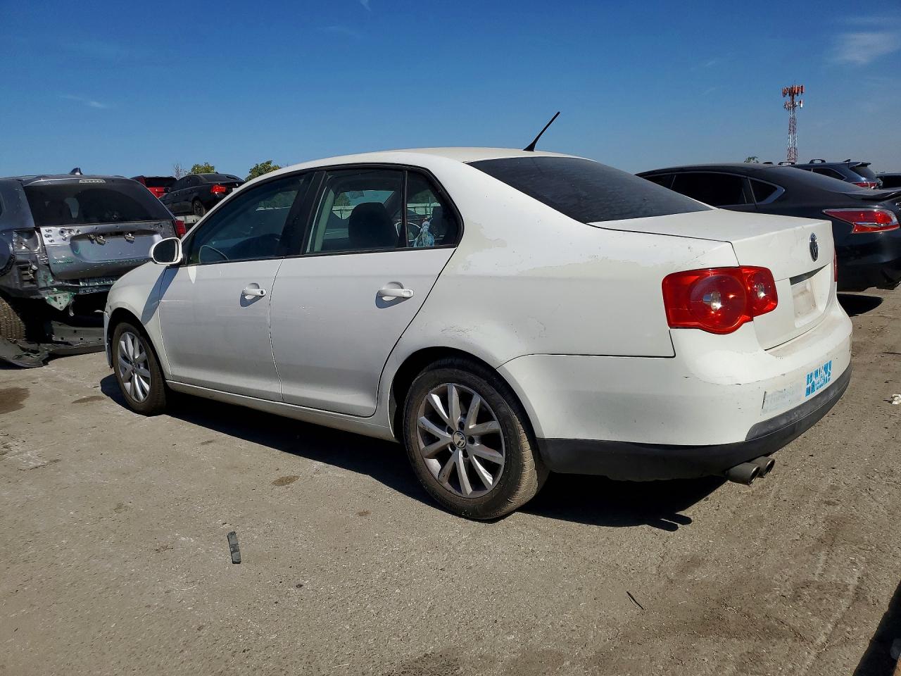 2010 Volkswagen Jetta Se White vin: 3VWRZ7AJ7AM166914