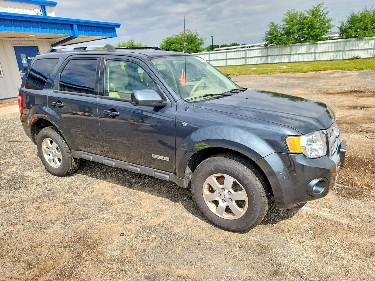 2008 Ford Escape Limited Silver vin: 1FMCU94198KE52758
