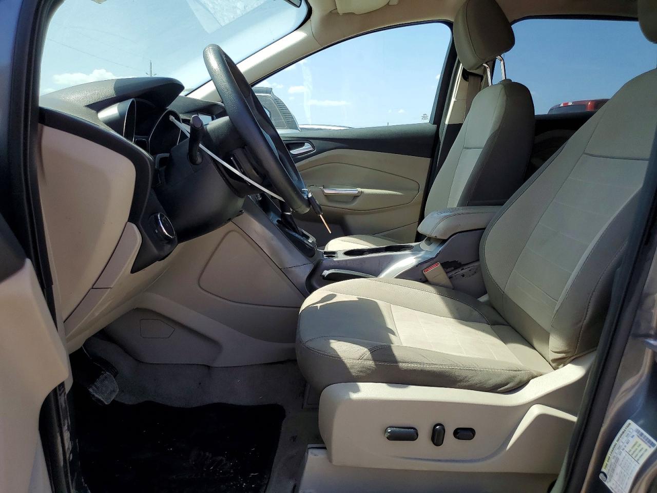 2014 Ford Escape Se Gray vin: 1FMCU0GX8EUE12005