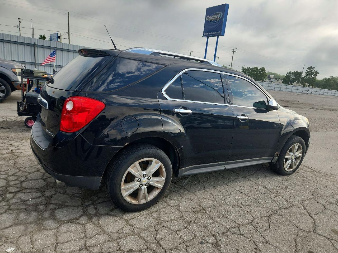 2010 Chevrolet Equinox Ltz Black vin: 2CNFLGEY0A6281083