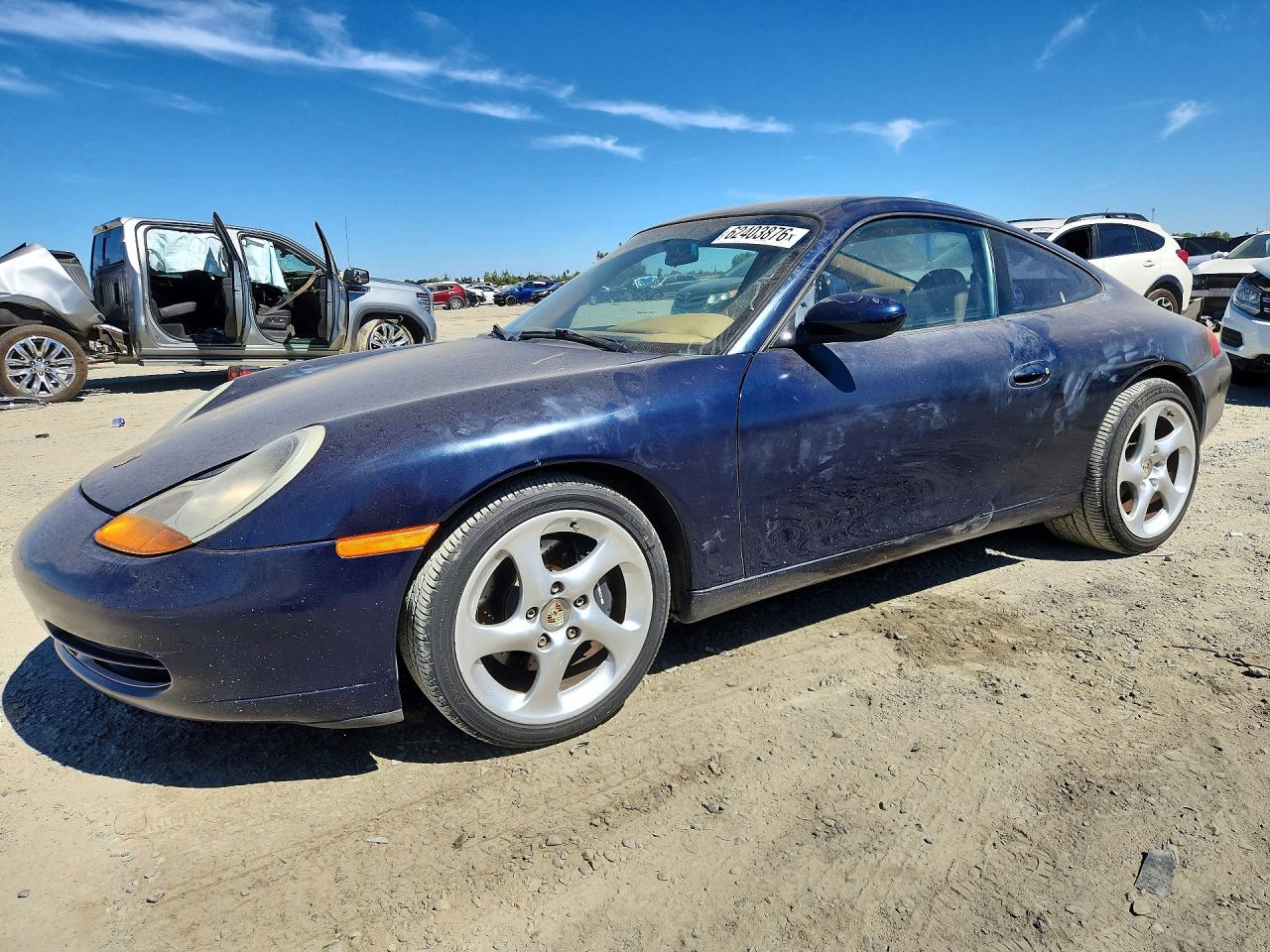 1999 Porsche 911 Carrera Blue vin: WP0AA2990XS621221