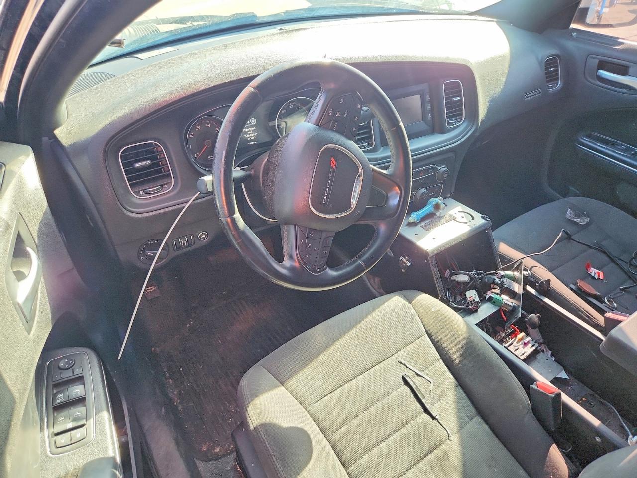 2015 Dodge Charger Police Black vin: 2C3CDXKT2FH765933