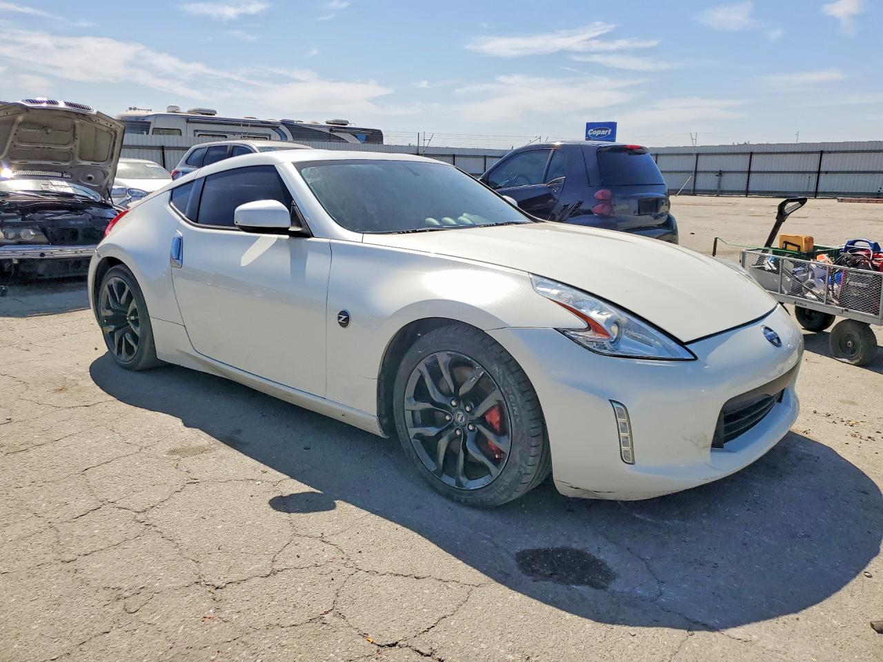2013 Nissan 370z Base White vin: JN1AZ4EH6DM380382