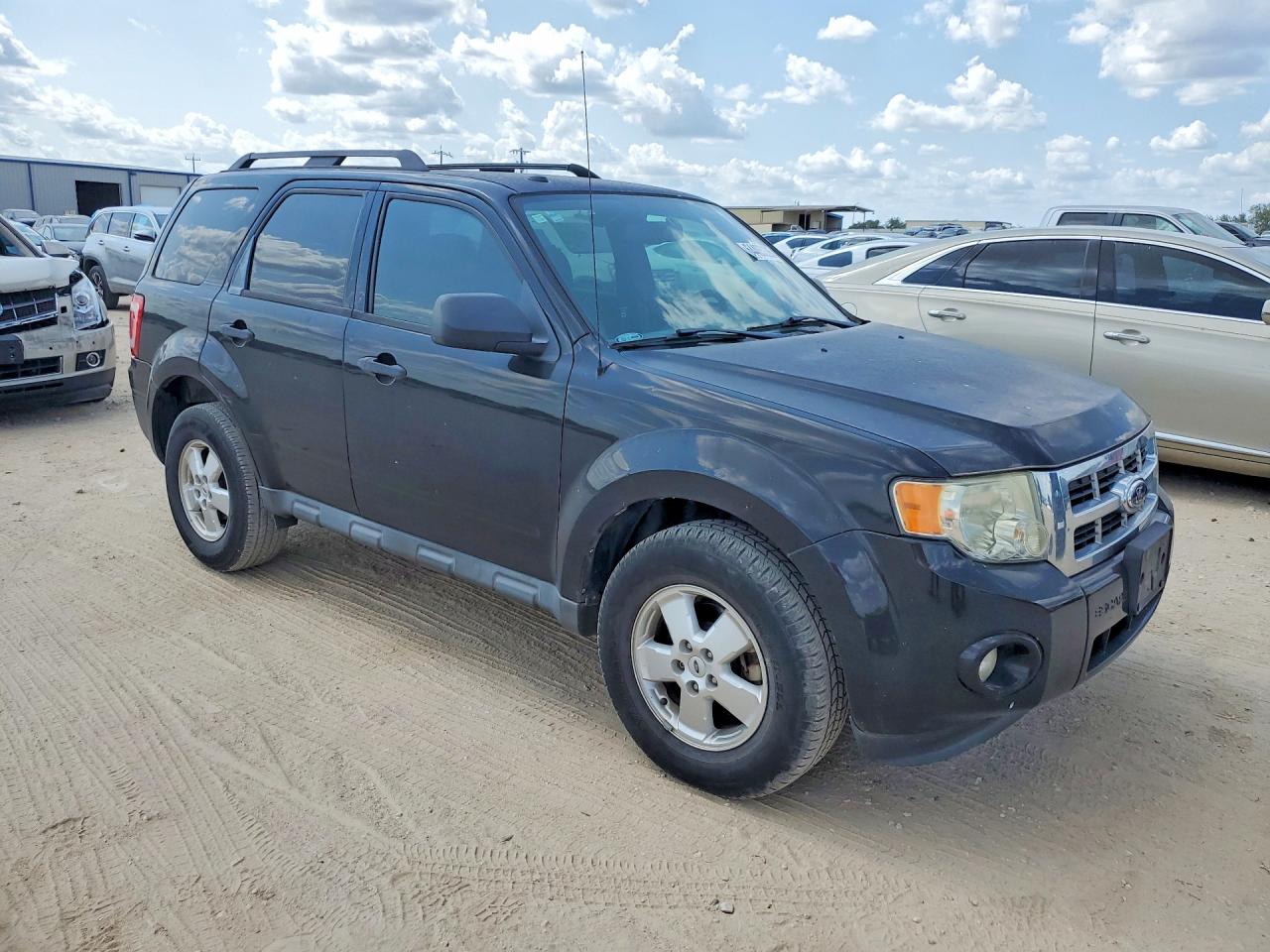 2012 Ford Escape Xlt Black vin: 1FMCU0D72CKA35278