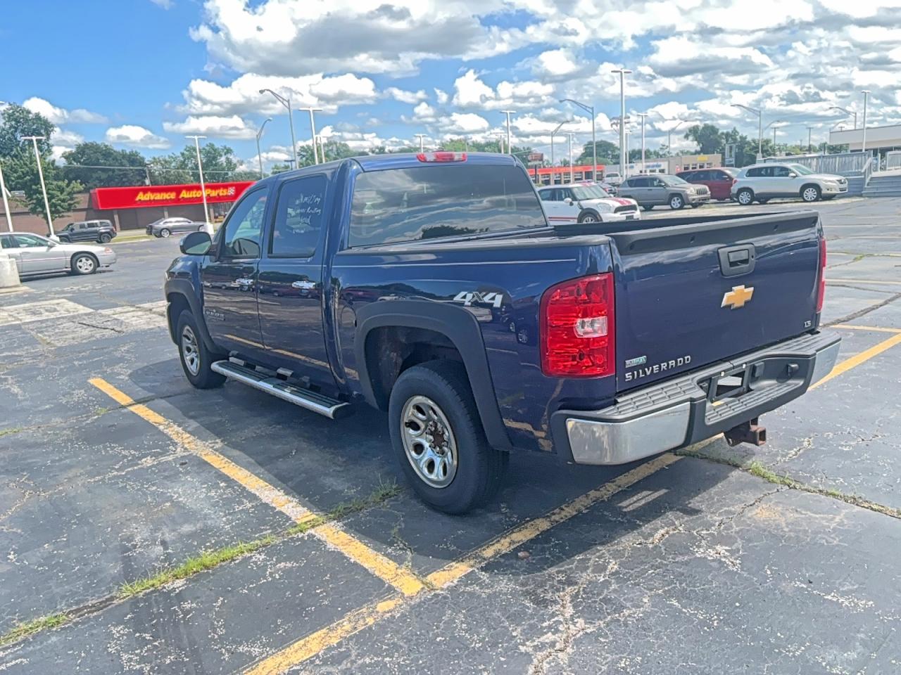 2012 Chevrolet Silverado K1500 Ls Синий vin: 3GCPKREA4CG162003