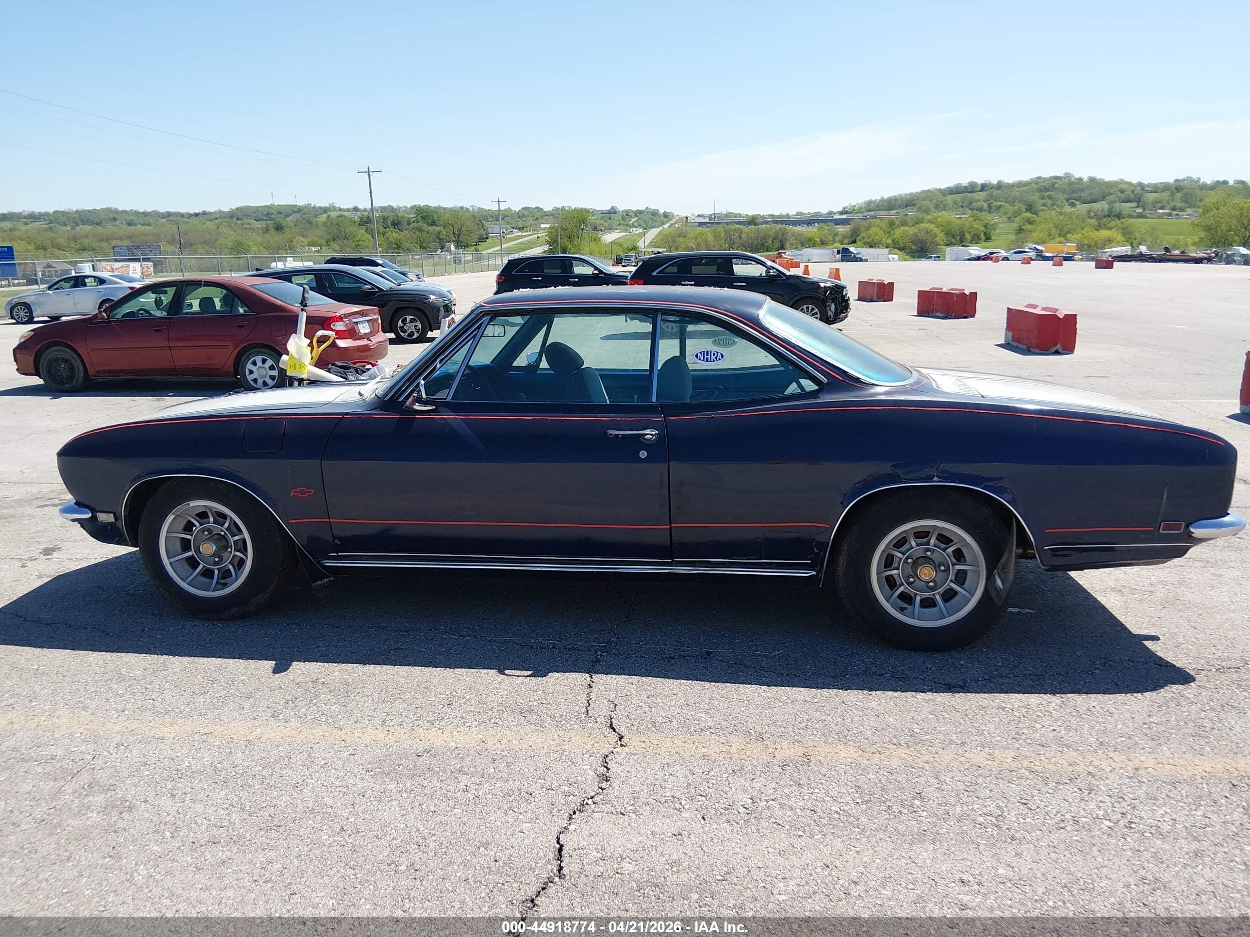 1968 Chevrolet Corvair   Blue vin: 105378W114327    