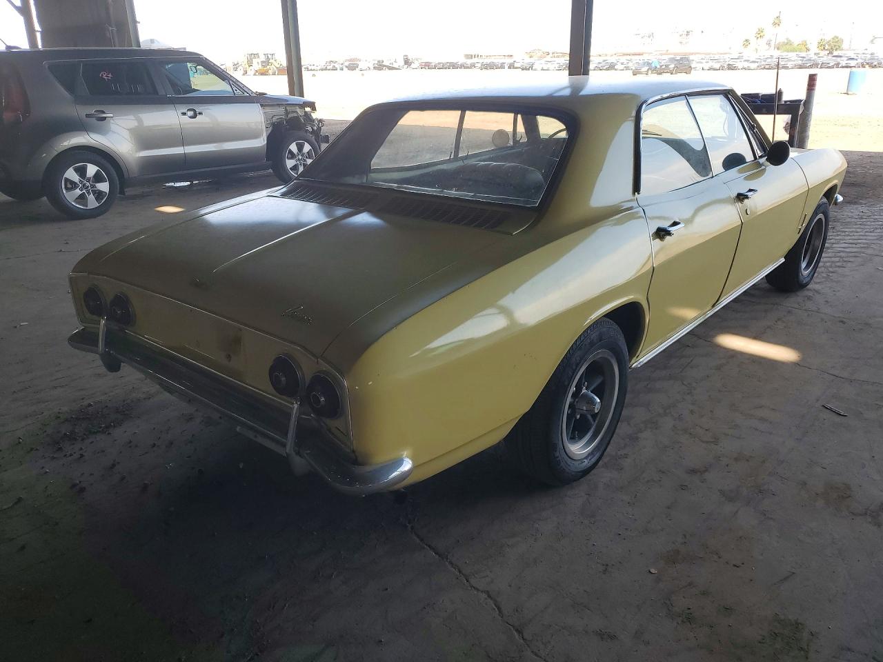 1966 Chevrolet Convair Yellow vin: 105396L100335