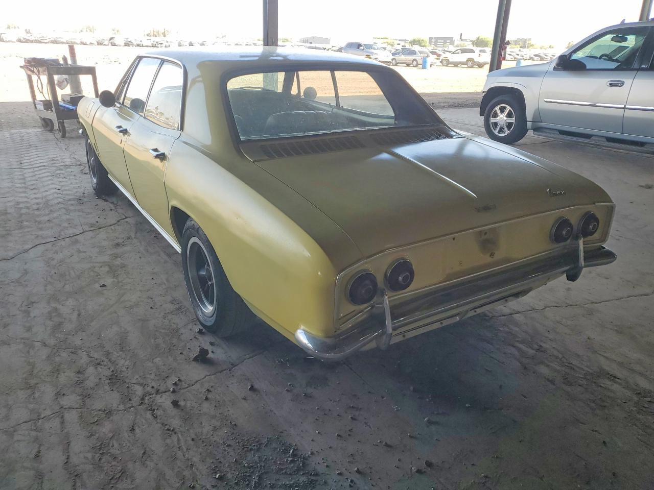 1966 Chevrolet Convair Yellow vin: 105396L100335
