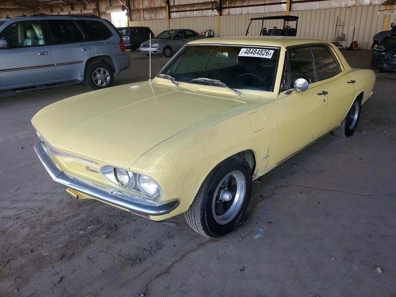 1966 Chevrolet Convair Yellow vin: 105396L100335