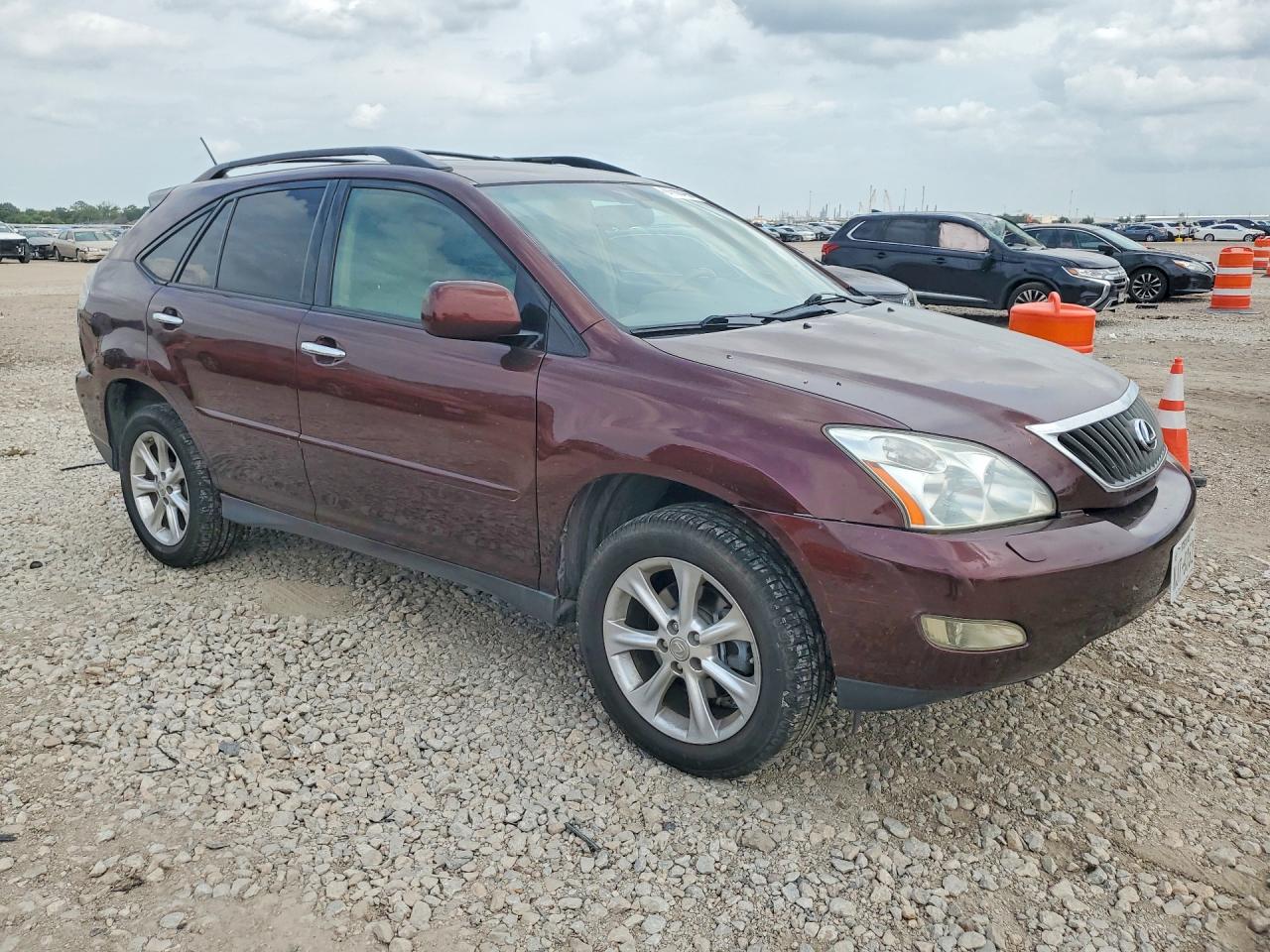 2009 Lexus Rx 350 Maroon vin: JTJGK31UX99852793