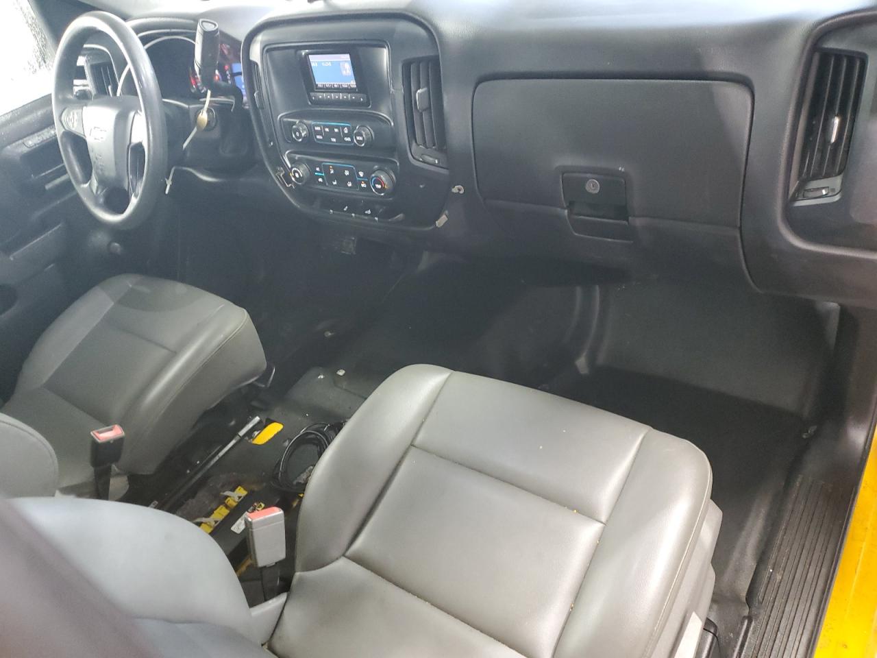 2014 Chevrolet Silverado C1500 Yellow vin: 1GCNCPEH7EZ180861