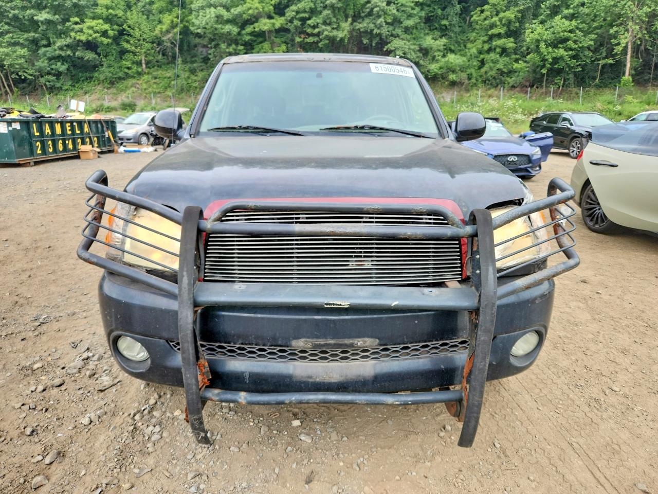 2004 Toyota Tundra Double Cab Limited Black vin: 5TBDT48154S444886