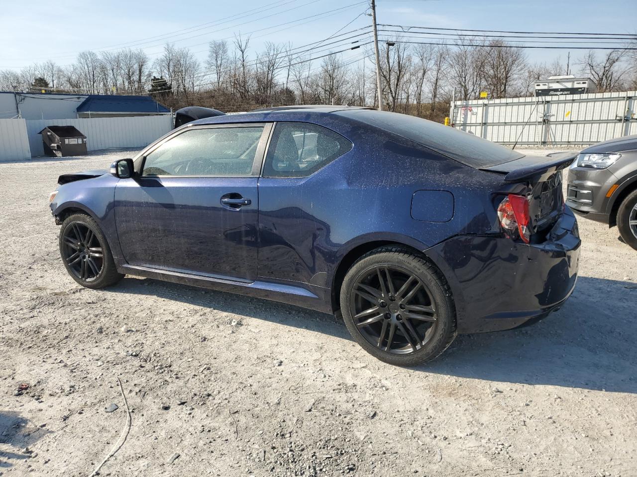 2011 Toyota Scion Tc Blue vin: JTKJF5C76B3000488