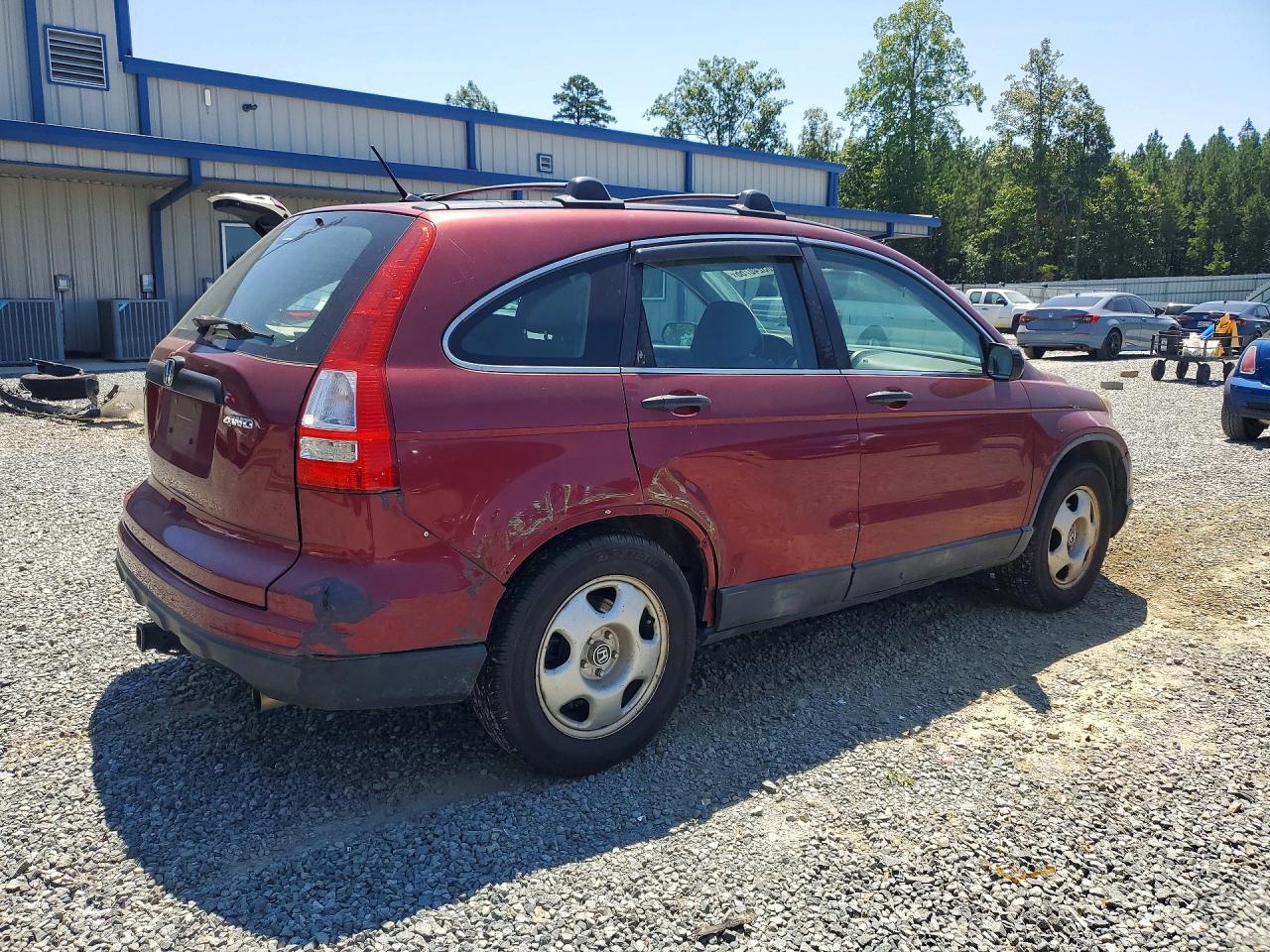 2011 Honda Cr-v Lx Red vin: 5J6RE4H33BL062048