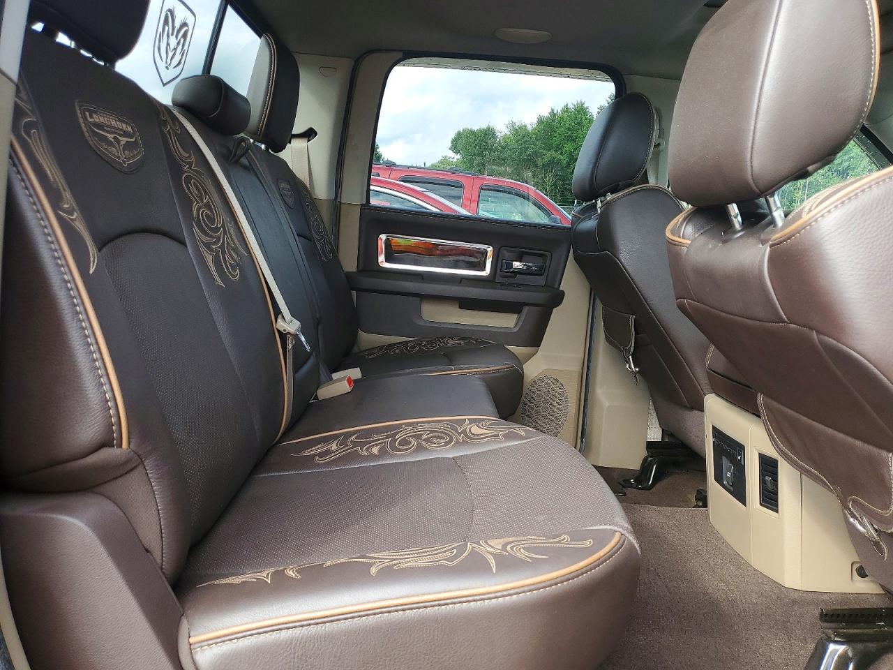 2012 Dodge Ram 1500 Longhorn Red vin: 1C6RD7PT8CS174435