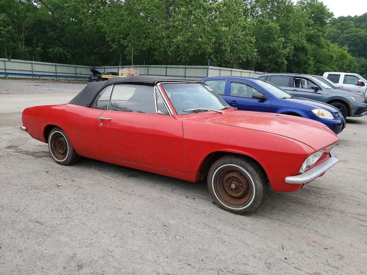 1965 Chevrolet Corvaire Red vin: 105675W203799