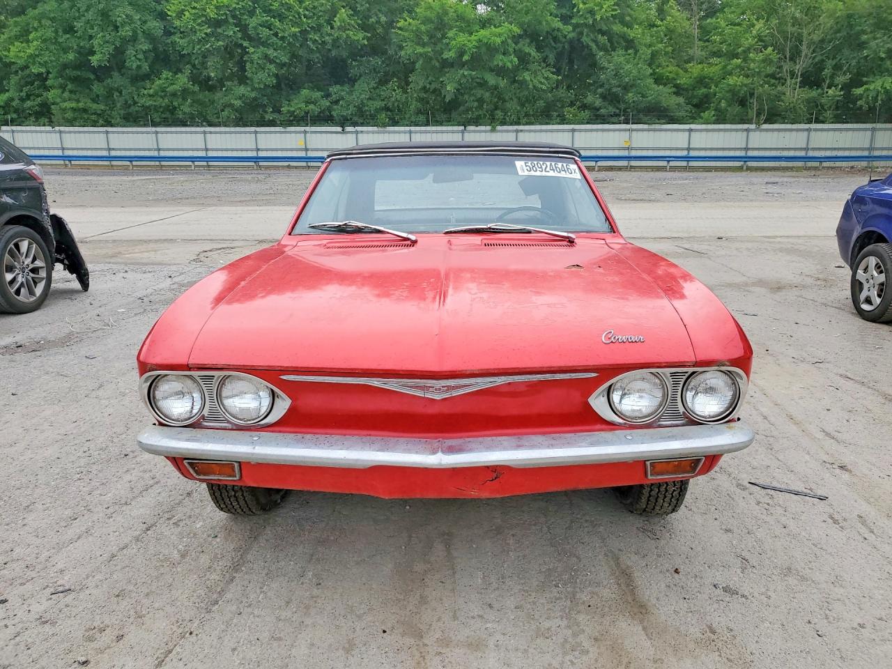 1965 Chevrolet Corvaire Red vin: 105675W203799