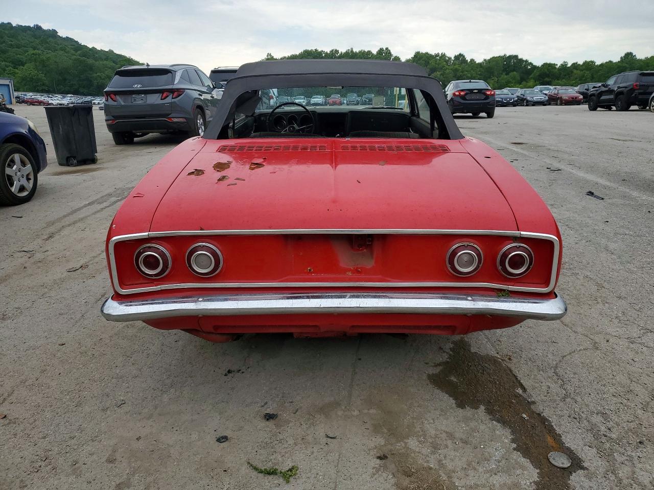 1965 Chevrolet Corvaire Red vin: 105675W203799