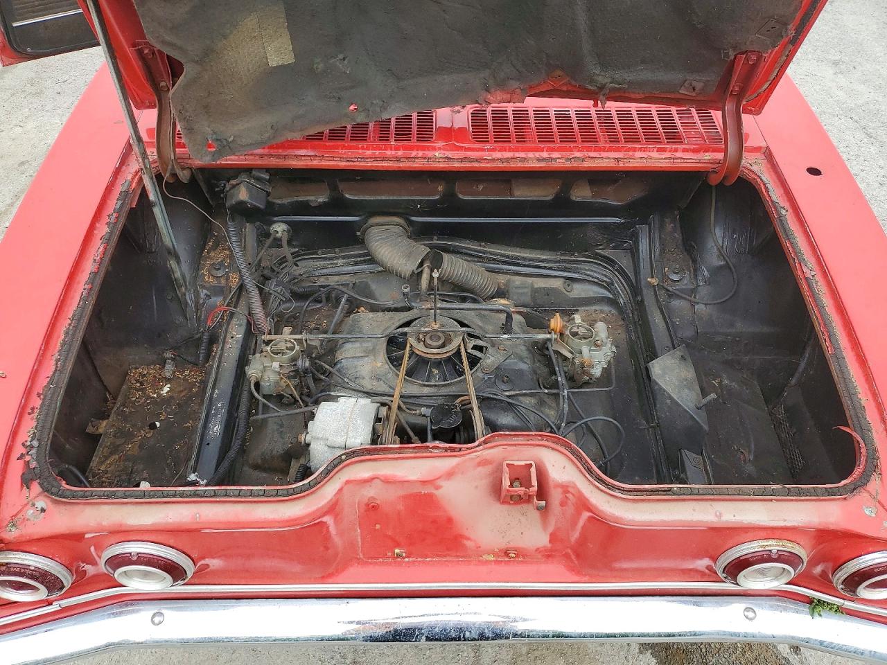 1965 Chevrolet Corvaire Red vin: 105675W203799