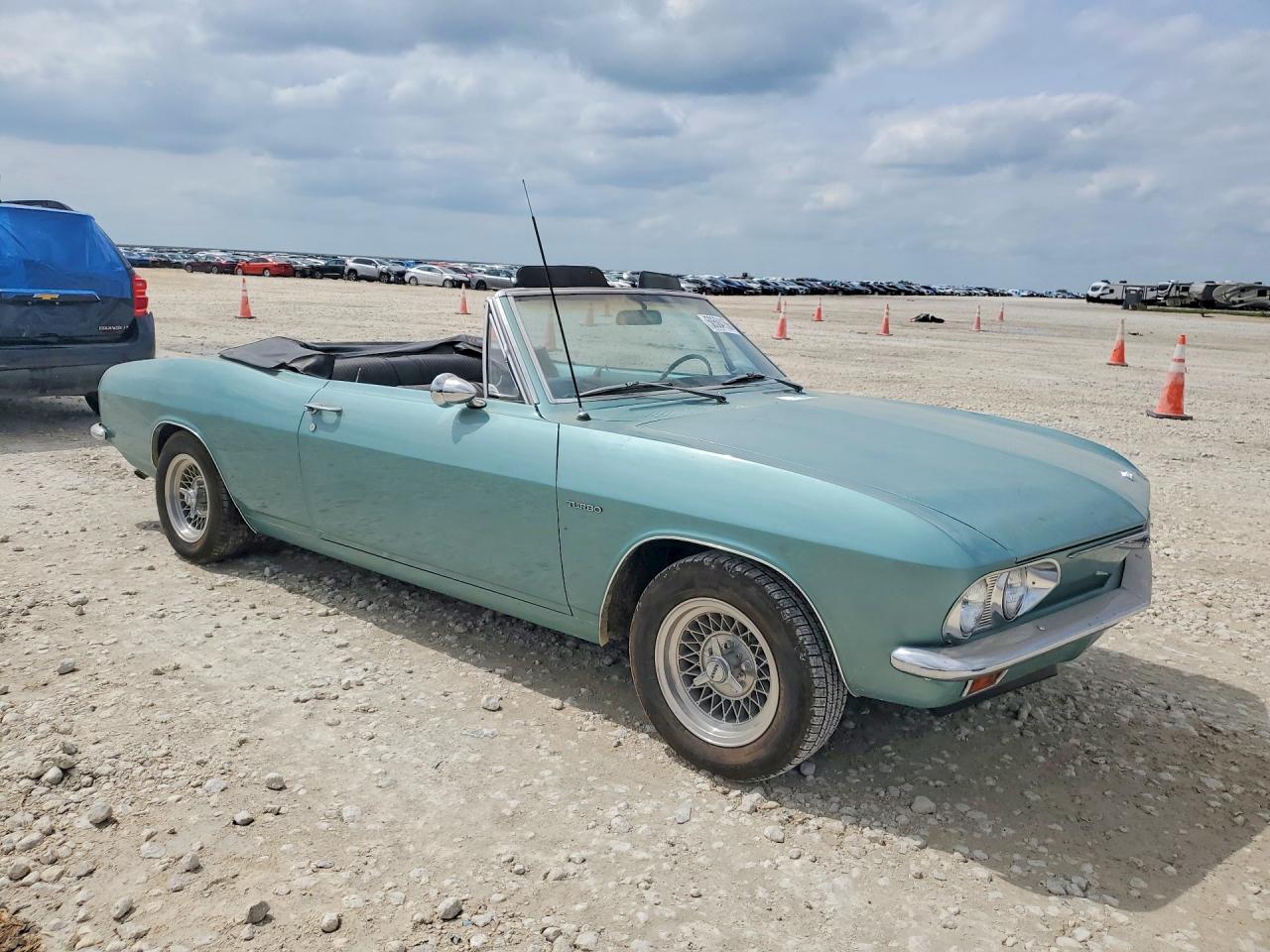 1965 Chev Corvair Corsa Turquoise vin: 105675W3049410000