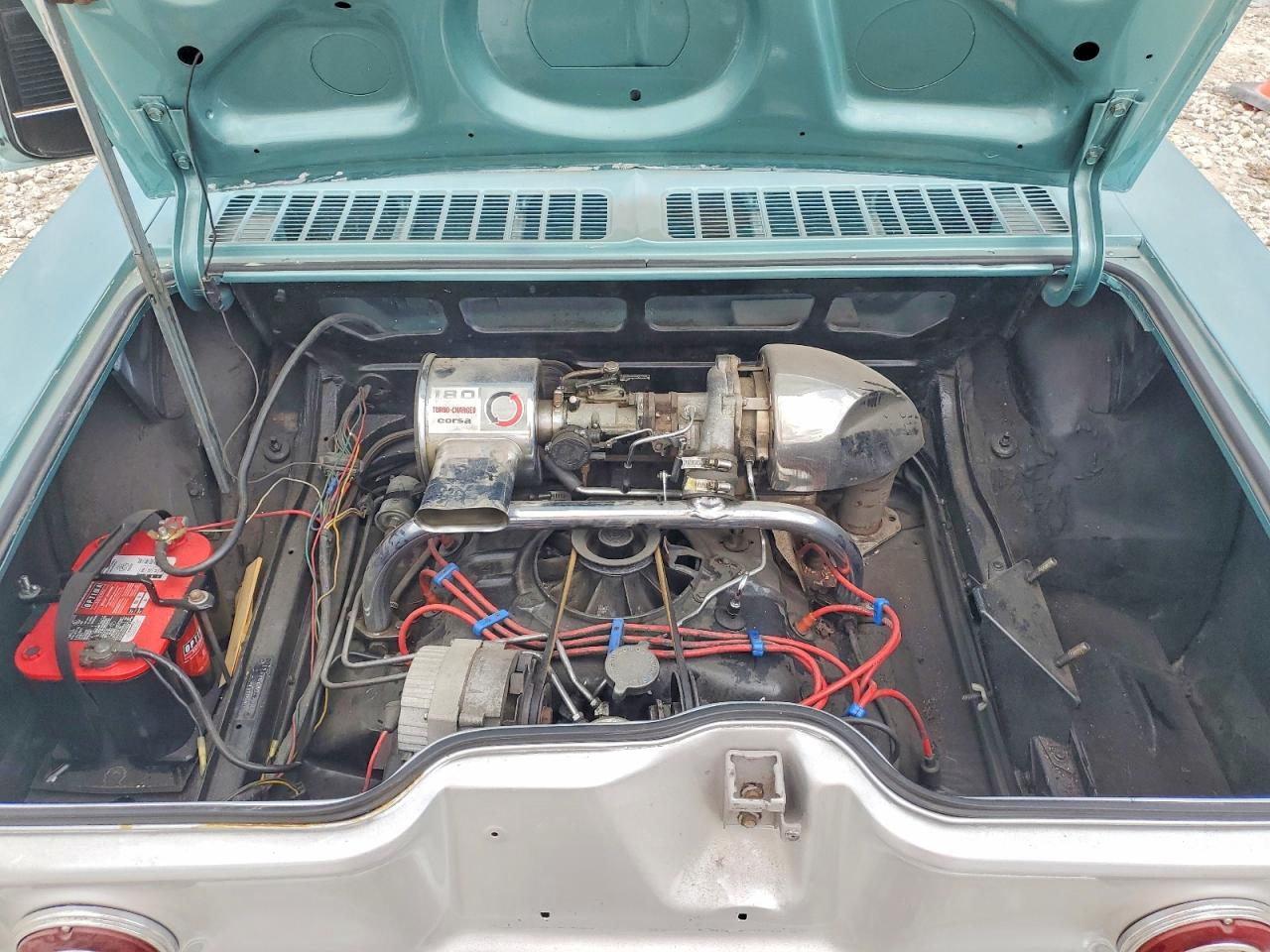 1965 Chev Corvair Corsa Turquoise vin: 105675W3049410000