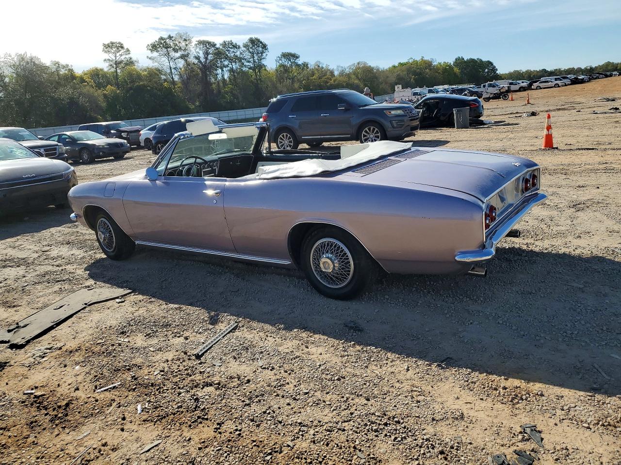 1966 Chev Corvaire Purple vin: 105676L107675