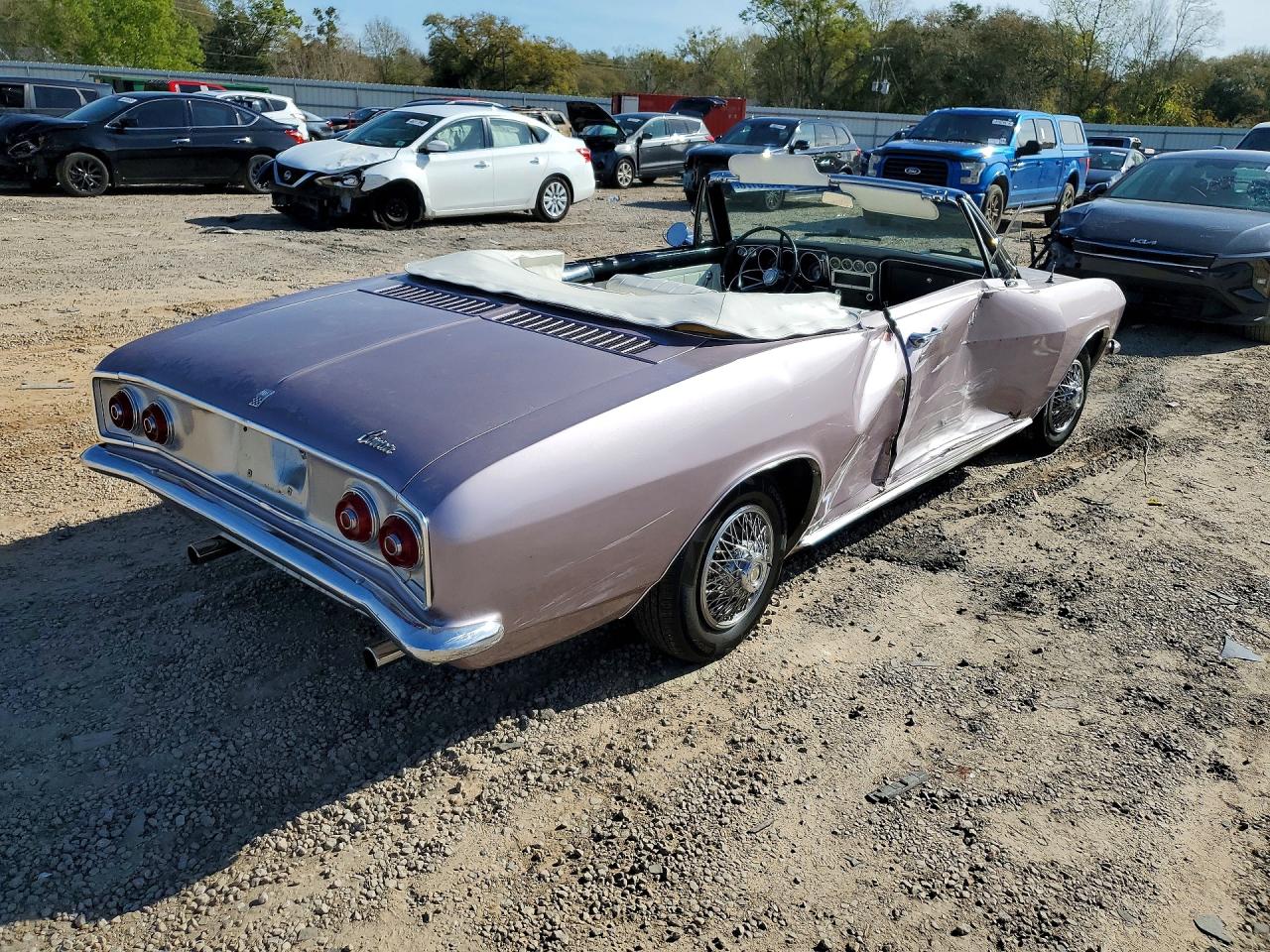 1966 Chev Corvaire Purple vin: 105676L107675