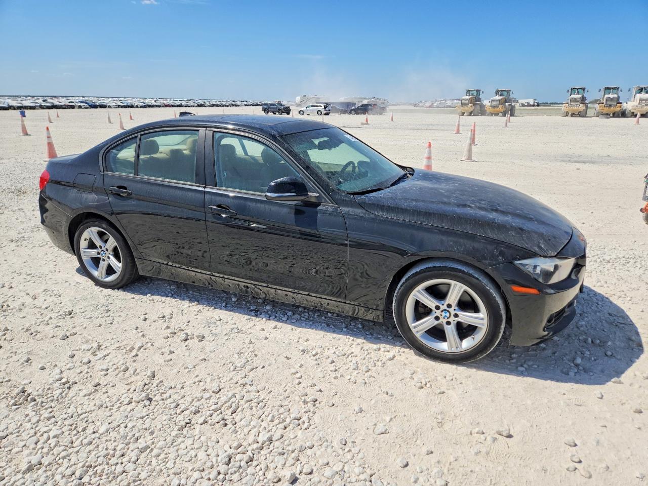 2014 Bmw 320 I Black vin: WBA3B1G5XENS81231