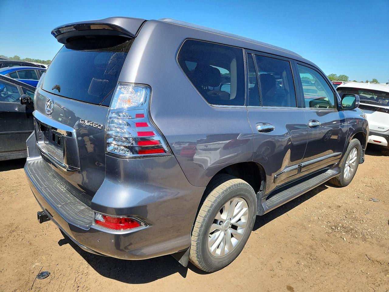 2015 Lexus Gx 460 Gray vin: JTJBM7FX1F5108159
