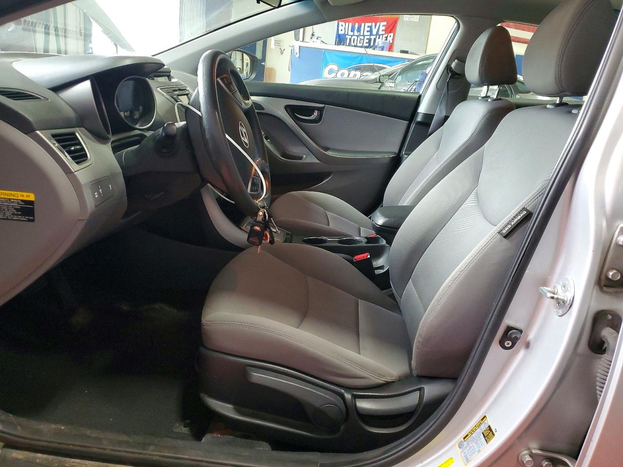 2013 Hyundai Elantra Gls Silver vin: KMHDH4AE4DU490643