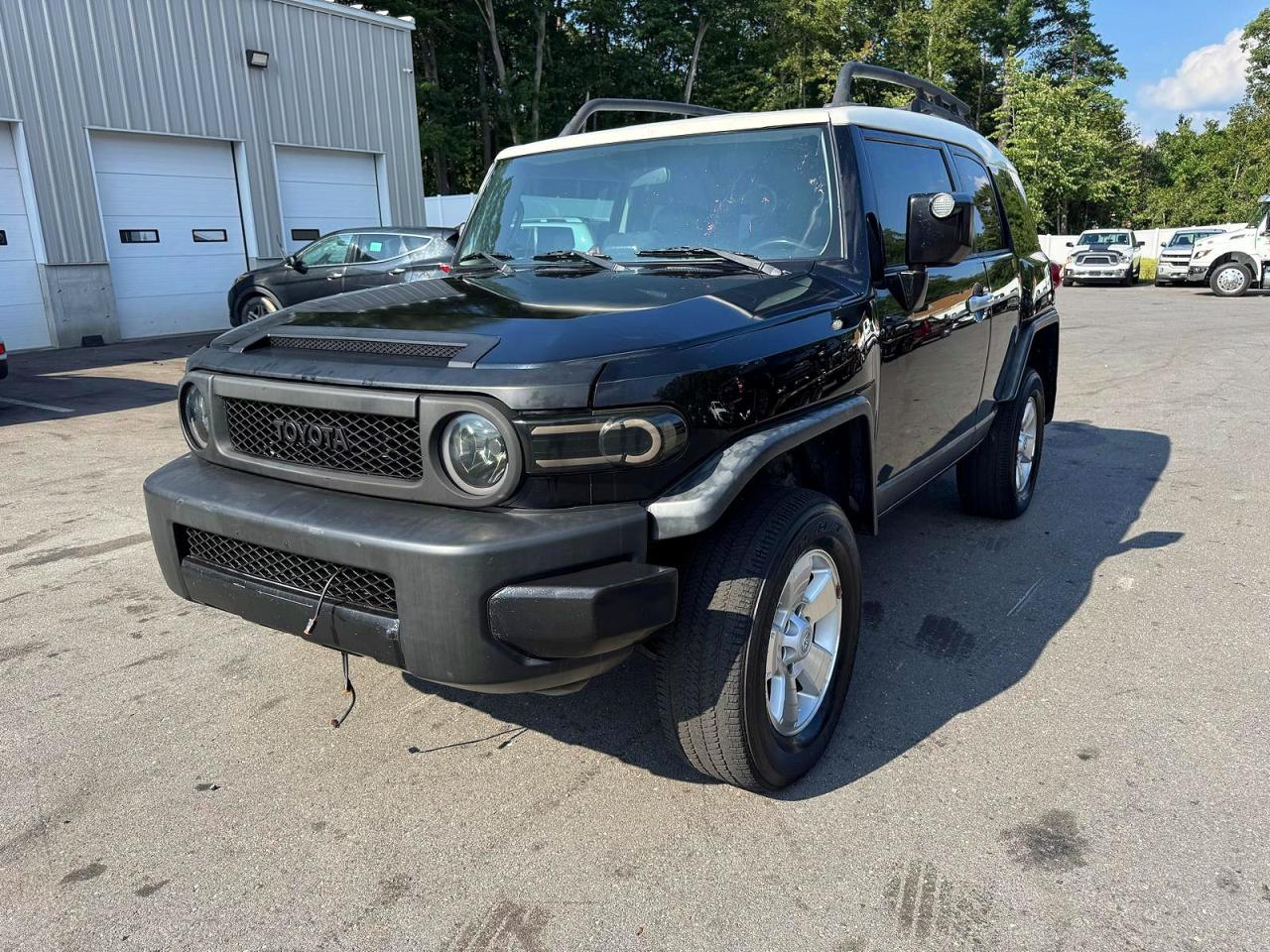 2008 Toyota Fj Cruiser Base Black vin: JTEZU11F88K003535