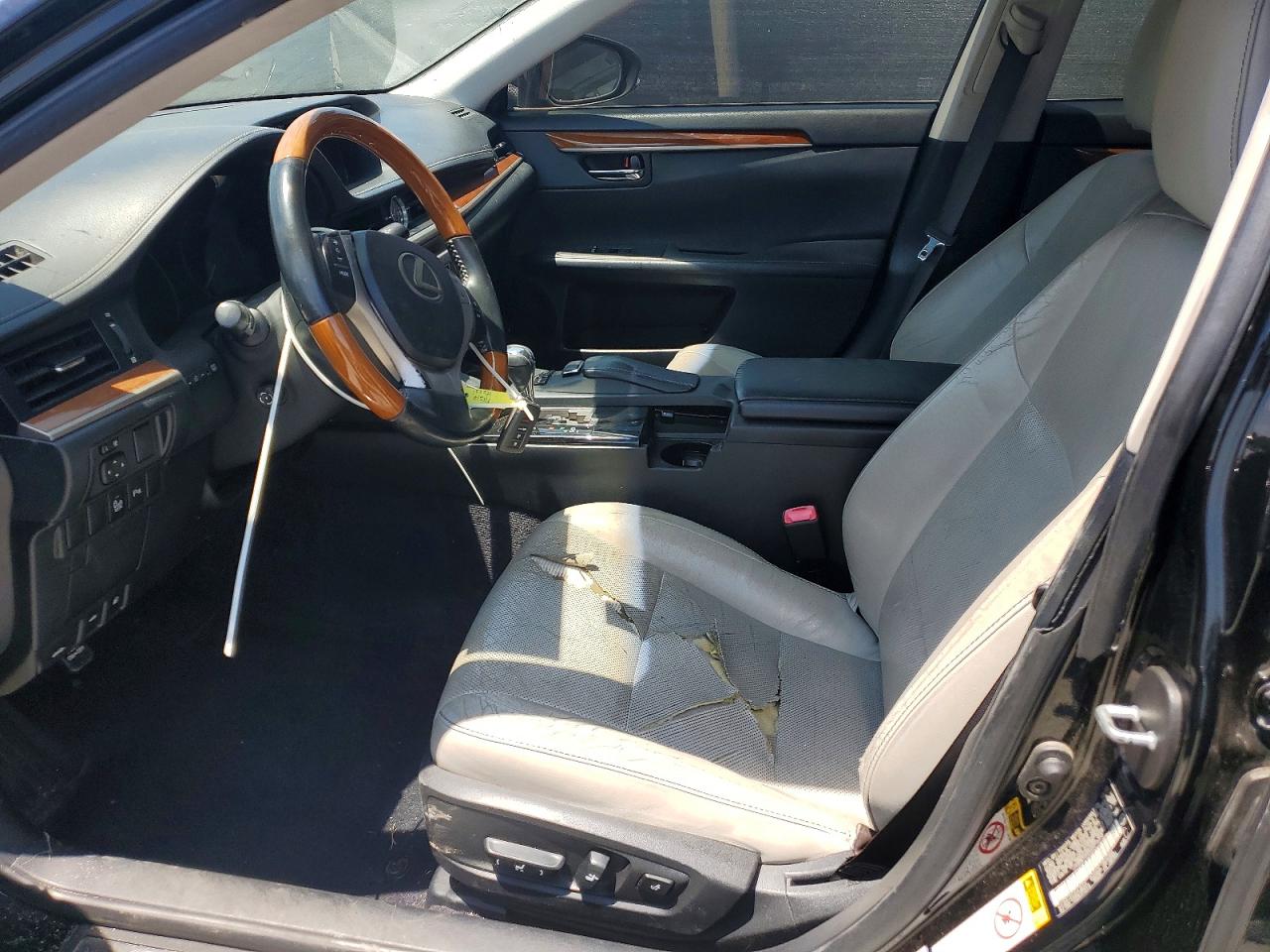 2013 Lexus Es 300h Black vin: JTHBW1GG0D2015316