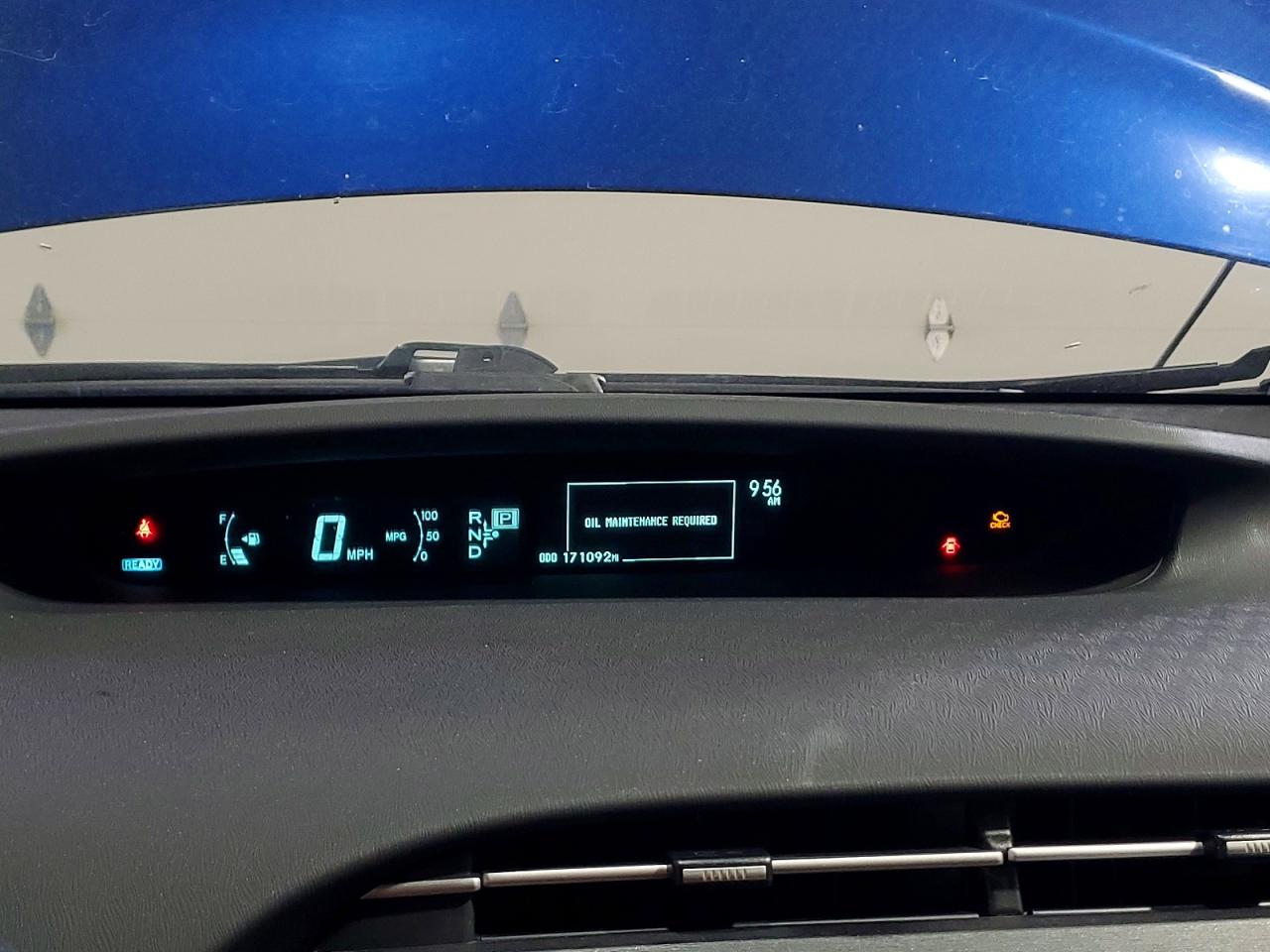 2011 Toyota Prius Three Blue vin: JTDKN3DU0B0312430