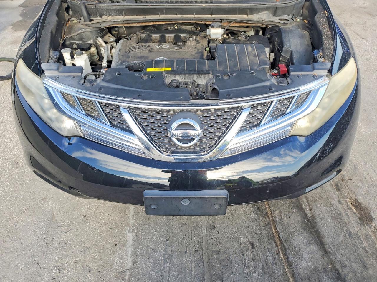 2012 Nissan Murano S Черный vin: JN8AZ1MW1CW227377