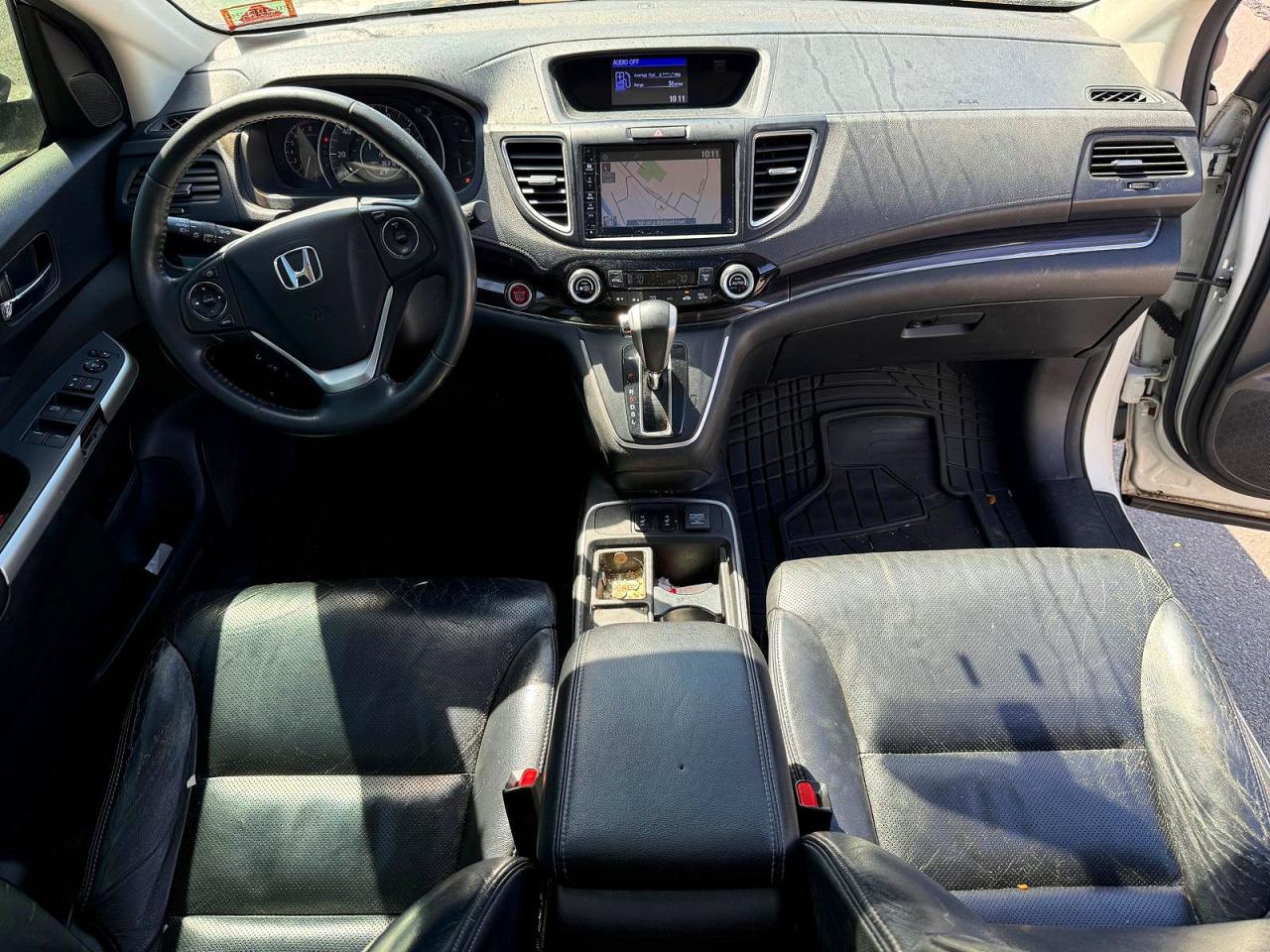 2015 Honda Cr-v Ex-l Белый vin: 5J6RM4H75F011002