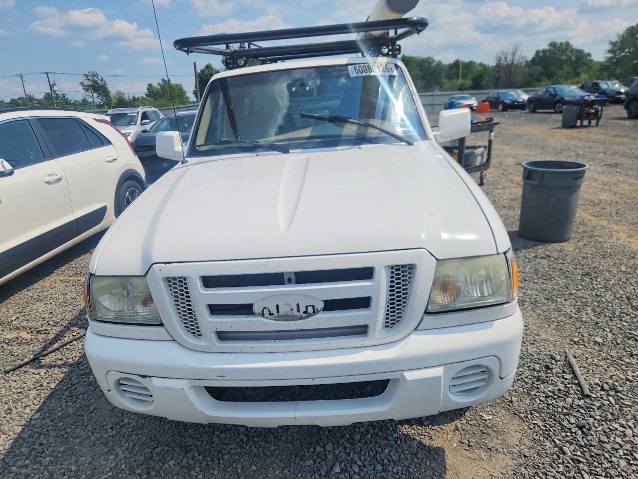 2008 Ford Ranger White vin: 1FTYR11U38PA94913
